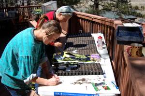 Getting seeds into the start trays. DSC_0183