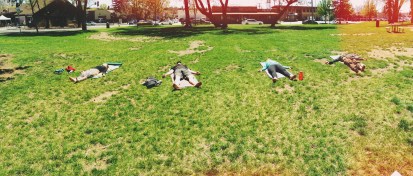 Yoga in Wheeler Park