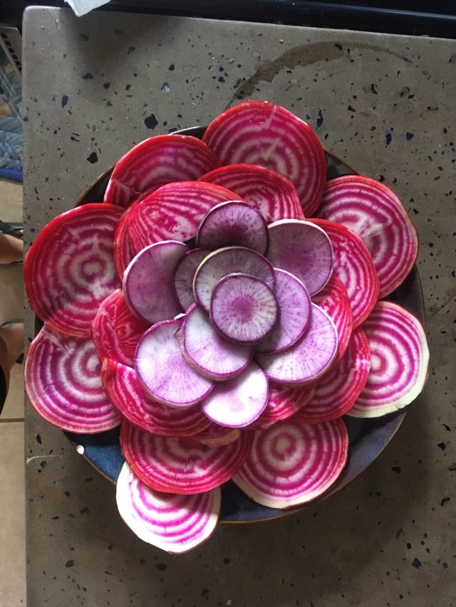 Beet Mandala